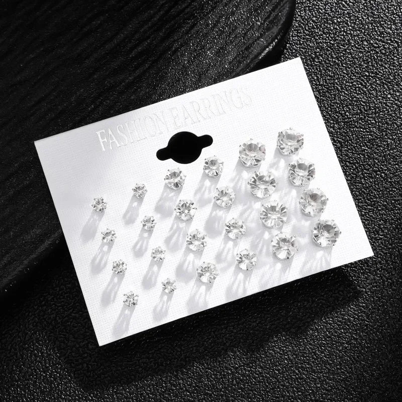 Sparkling Love Studs