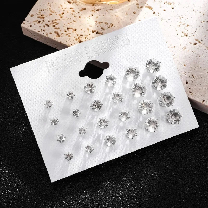 Sparkling Love Studs