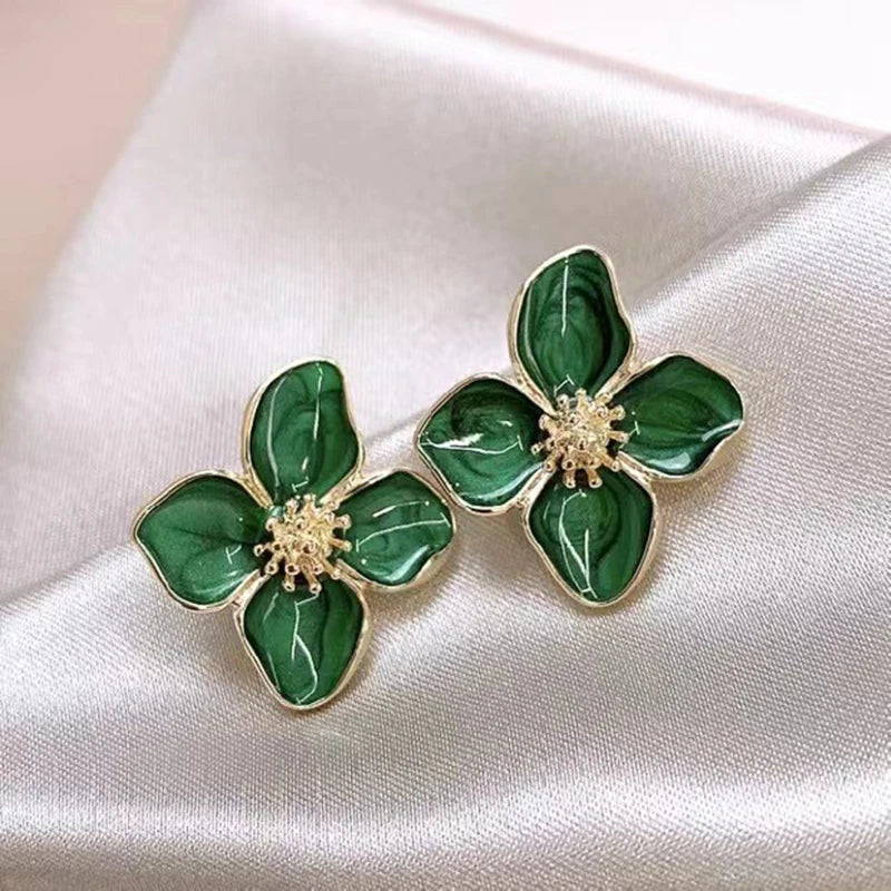 Romantic Flower Studs