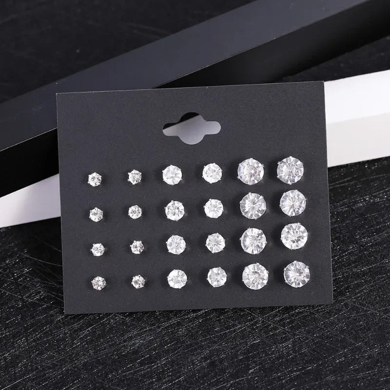 Sparkling Love Studs